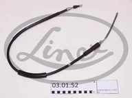 Linki hamulca postojowego - Cięgło, hamulec postojowy Linex 03.01.52 - miniaturka - grafika 1
