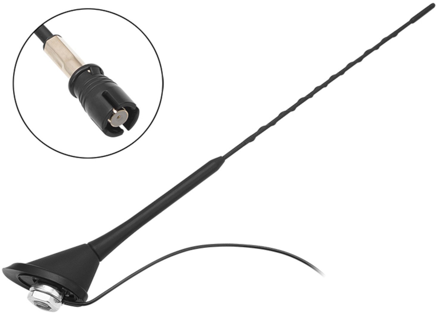 BLOW Antena samochodowa dachowa VW Raku II maszt 40cm