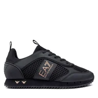 Sneakersy męskie - Sneakersy EA7 Emporio Armani X8X027 XK050 M701 Czarny - miniaturka - grafika 1