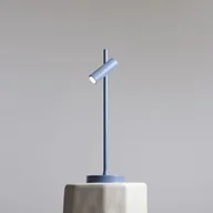 Lampy stojące - Trevo lampka biurkowa niebieska 1104B16 - miniaturka - grafika 1