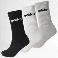Skarpetki damskie - Skarpety adidas Linear Crew Cushioned (kolor Wielokolorowy) - miniaturka - grafika 1