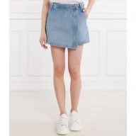 Spodenki damskie - Pepe Jeans London Jeansowe spódnico-spodnie - miniaturka - grafika 1