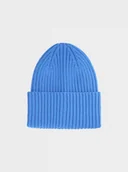 Czapki damskie - Damska czapka zimowa Outhorn OTHWAW24ACAPF544 - niebieska - miniaturka - grafika 1