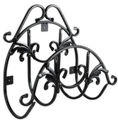 Biżuteria - akcesoria - Uchwyt na wąż ogrodowy, czarny, 49x50x18 cm - miniaturka - grafika 1