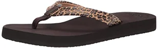 Reef Sandały damskie Cushion Breeze, leopard, 39 EU - Sandały damskie - miniaturka - grafika 1