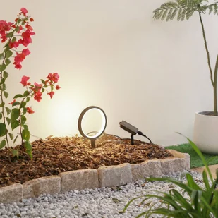 Lindby Lampa solarna LED Syrene, 3000K - Lampy ogrodowe - miniaturka - grafika 1