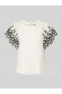 T-shirt z okrągłym dekoltem model MALUI - Ichi - Koszulki i topy damskie - miniaturka - grafika 1