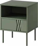 Szafki nocne - Szafka nocna 2szt TRESSE 44x40x53 zieleń mat - miniaturka - grafika 1