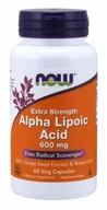 Suplementy diety - ALA - Kwas Alfa Liponowy 600 mg + Ekstrakt z Winogron + Bioperyna (60 kaps.) - miniaturka - grafika 1