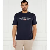 Koszulki męskie - Gant T-shirt | Relaxed fit - miniaturka - grafika 1