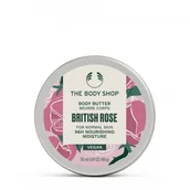 Balsamy i kremy do ciała - The Body Shop, Masło Do Ciała, British Rose, 200ml - miniaturka - grafika 1
