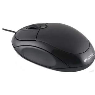 Logic LM-11 czarna (M-LC-LM11) - Myszki - miniaturka - grafika 1