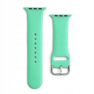 Silikonowy pasek do zegarka Apple Watch 2-9/SE 38/40/41mm Silicone Strap AP - Akcesoria do smartwatchy - miniaturka - grafika 1