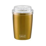 Kubki termiczne - Lurch termiczny kubek do kawy stal nierdzewna 0,3 l złoty LU-00240955 - miniaturka - grafika 1