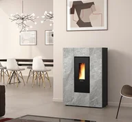 Piece wolnostojące - La Nordica piec na pellet MARILENA PLUS AD NATURAL STONE - miniaturka - grafika 1