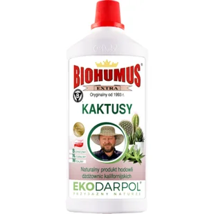 Nawóz Biohumus Extra kaktus 1 l Ekodarpol - Nawozy ogrodnicze - miniaturka - grafika 1