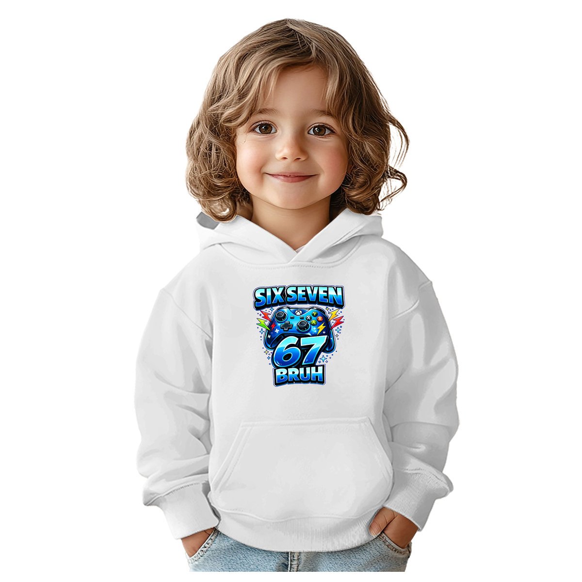 BLUZA DZIECIĘCA 67 SIX SEVEN VIRAL GAMER BRUH 146-152 CHŁOPIĘCA DZIEWCZĘCA