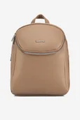 Plecaki - Lasocki LSK-K-071-06 Beżowy - miniaturka - grafika 1