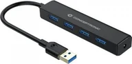 Huby USB - HUB USB Conceptronic Czarny - miniaturka - grafika 1
