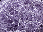 Folia, papier śniadaniowy, serwetki - Wypełniacz Naturalny Dekoracyjny 1 Kg Jasny Fiolet - miniaturka - grafika 1