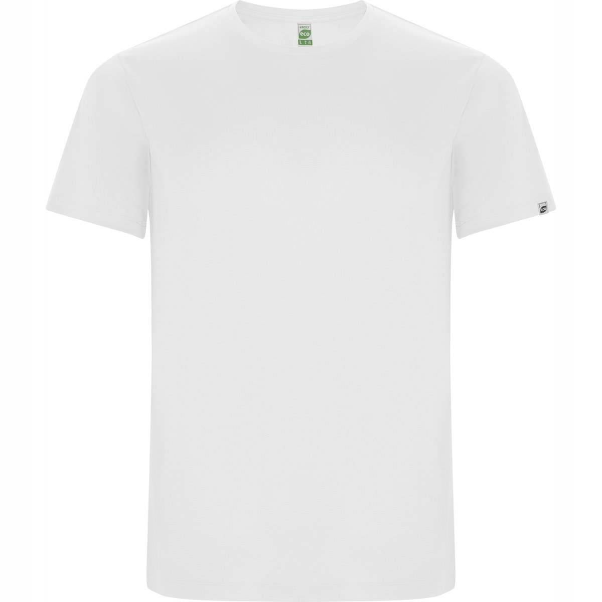 T-Shirt Koszulka Sportowa Męska ECO CONTROL DRY Roly IMOLA 0427 WHITE 3XL