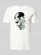Koszulki męskie - T-shirt z nadrukowanym motywem - miniaturka - grafika 1