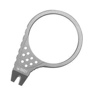 KUBEY Finger Ring Pry Bar Szary Tytan Pary Par KU410A - Multitools - miniaturka - grafika 1