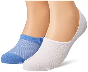 Calvin Klein męskie footie, niebieski, 39 EU - Skarpetki męskie - miniaturka - grafika 1