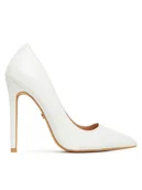 Czółenka - DeeZee Szpilki HT92831-41 Biały - miniaturka - grafika 1