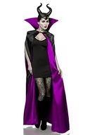 Sukienki - Mask Paradise Damska sukienka 80013-085-000 na specjalne okazje, czarna/fioletowa, XS-M, Schwarz/Lila, XS-M - miniaturka - grafika 1