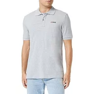 Koszulki męskie - Diesel T-Smith-DIV koszulka polo Koszulka męska, Grey Melange (Nie Bros), XS - miniaturka - grafika 1