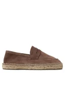Espadryle męskie - Manebi Espadryle Loafers Espadrilles M 2.9 L0 Brązowy - miniaturka - grafika 1