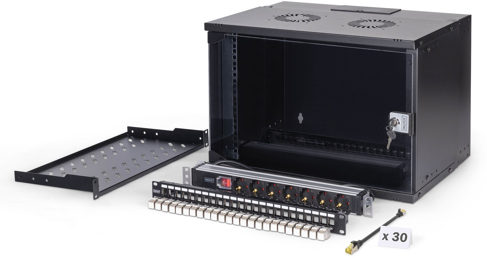 DIGITUS Netzwerk-Set 483 mm 19