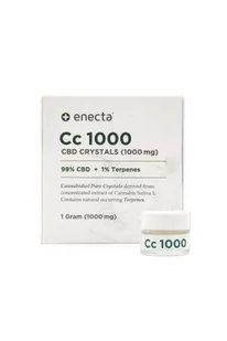 Kryształ CBD 99% Enecta 1000mg - Czekolada - miniaturka - grafika 1