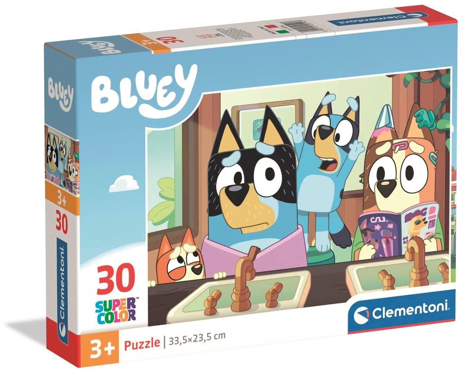 CLE puzzle 30 SuperKolor Bluey 20594