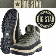 Buty trekkingowe męskie - Buty Męskie Big Star Trampki Wysokie Ocieplane - miniaturka - grafika 1