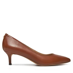 Szpilki LAUREN RALPH LAUREN 802940572002 Brązowy - Czółenka - miniaturka - grafika 1