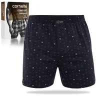 Majtki męskie - Cornette Bokserki Luźne Męskie Comfort Bawełniane 1 sztuka 002/329 Roz. M - miniaturka - grafika 1