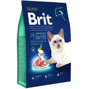 Brit Premium By Nature Sensitive Lamb 800g - Sucha karma dla kotów - miniaturka - grafika 1