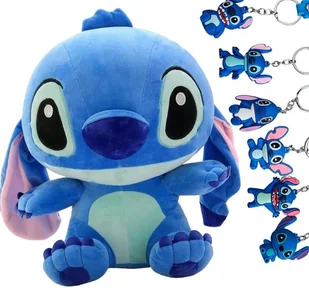 Wielka Przytulanka Stich I Lilo Pluszowa Miś 55cm + Brelok 3d - Maskotki i pluszaki Wielka Przytulanka Stich I Lilo Pluszowa Miś 55cm + Brelok 3d - Maskotki i pluszaki - miniaturka - grafika 1