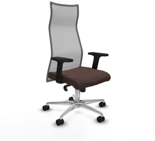 Fotel biurowy, krzesło biurowe Krzesło Biurowe Piqueras y Crespo B2D086N Ceimnobrązowy - Fotele i krzesła biurowe - miniaturka - grafika 1