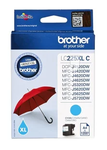 Brother Brother LC 225C zamiennik LC225XLC - Tusze oryginalne - miniaturka - grafika 7