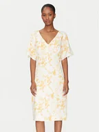 Sukienki - 2NDDAY Sukienka letnia Audette 2252127286 Żółty Loose Fit - miniaturka - grafika 1