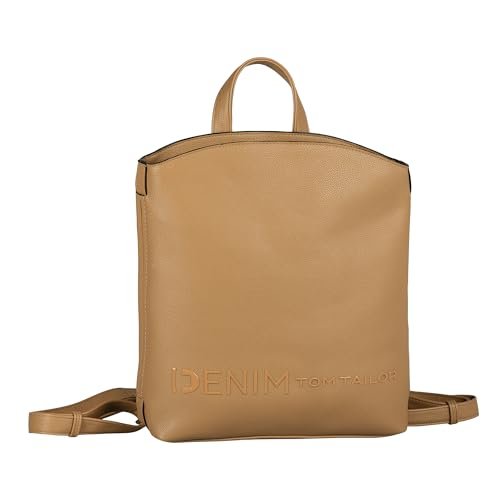 TOM TAILOR Denim Zephyra plecak damski, 9 l, brązowy, Mittelgroße, Nowoczesny