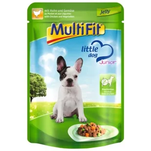 MultiFit Junior Pouch Jelly 24x100 g - Mokra karma dla psów - miniaturka - grafika 1