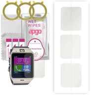 Akcesoria do smartwatchy - 3x Folia hydrożelowa MATOWA do Garett Elegant - apgo Smartwatch Hydrogel MATTE Protection Ochrona na ekran smartwatcha - miniaturka - grafika 1