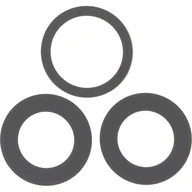 Części serwisowe do telefonów - Szkło, oczko aparatu tylnego do iPhone 16 Pro/16 Pro Max Black, ORG 3 szt. - miniaturka - grafika 1
