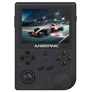 Konsole i gry retro - ANBERNIC RG351V Retro Game Console Handheld 16GB, Gaming Console Emulator for NDS, N64, DC, PSP Games - Black - miniaturka - grafika 1