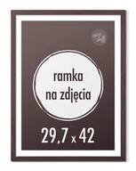 Ramki na zdjęcia - Ramka na zdjęcia 29,7x42 cm A3 Ramki 42x29,7 wenge - miniaturka - grafika 1
