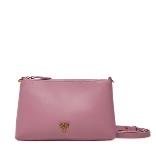 Torebka PINKO Flat Horizontal Mini PE 25 PCPL 104277 A0F1 Fioletowy - Torebki damskie - miniaturka - grafika 1